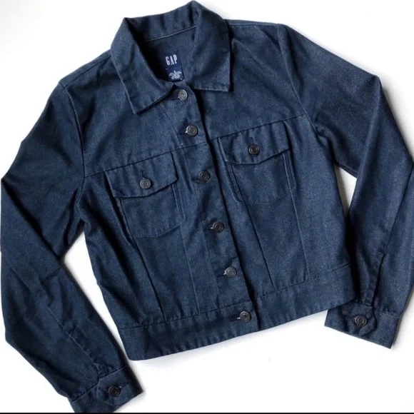 GAP Denim Jacket Dark Wash - Picture 2 of 7